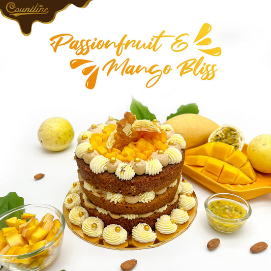 PASSION FRUIT AND MANGO BLISS CAKE