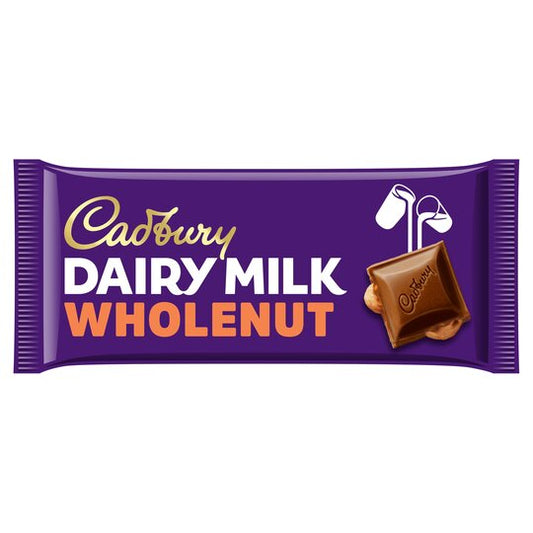 Cadbury Wholenut Chocolate 180g