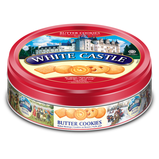 White Castle Butter Cookies (Red) 114g