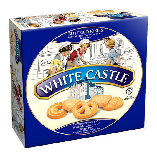 White Castle Butter Cookies 125g