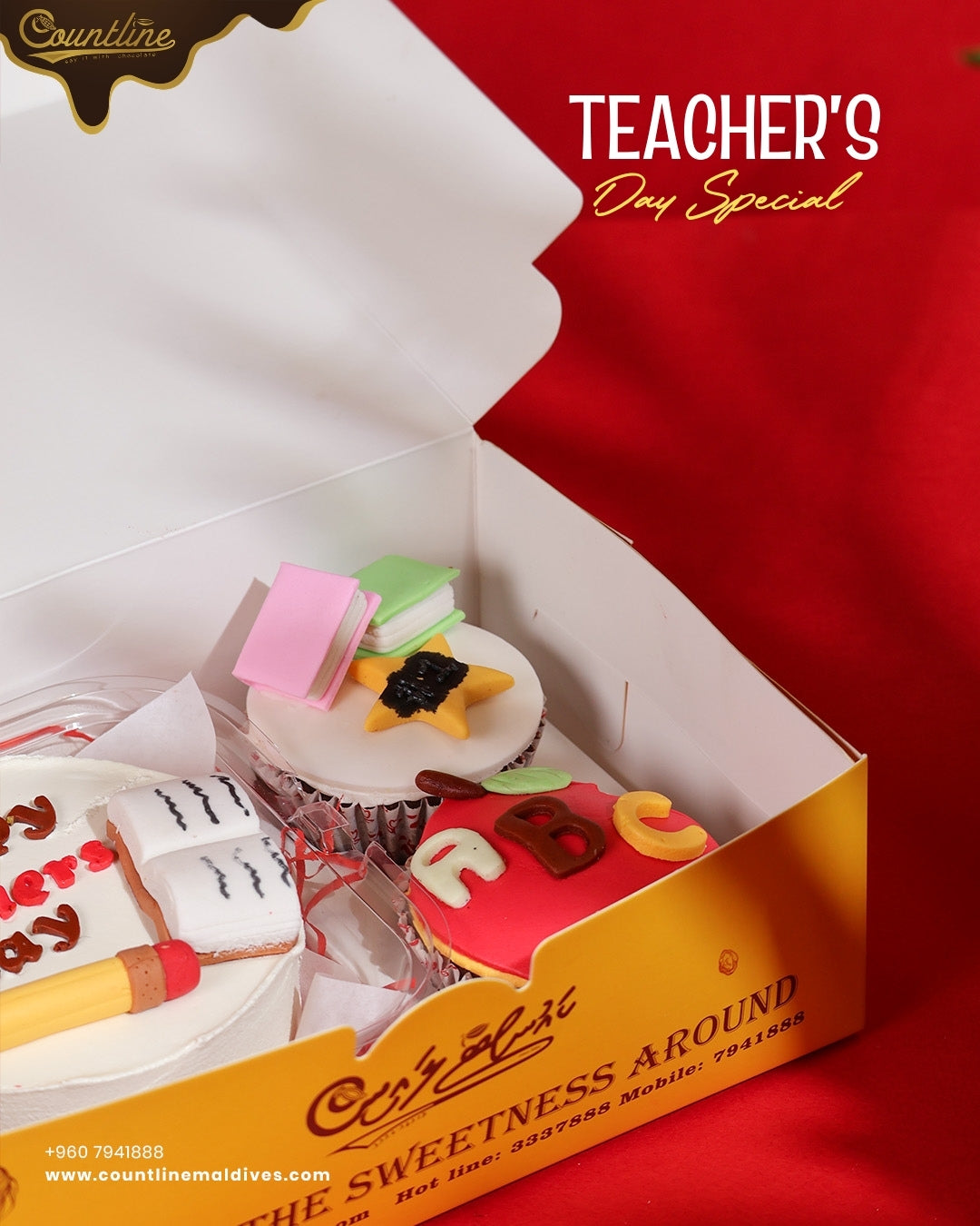 Teacher's Day Special Bento Cake Pack