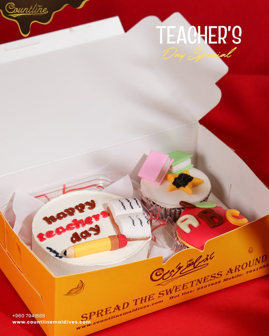 Teacher's Day Special Bento Cake Pack