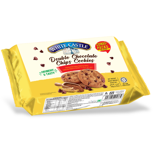 White Castle Double Chocolate Chips Cookies 180g