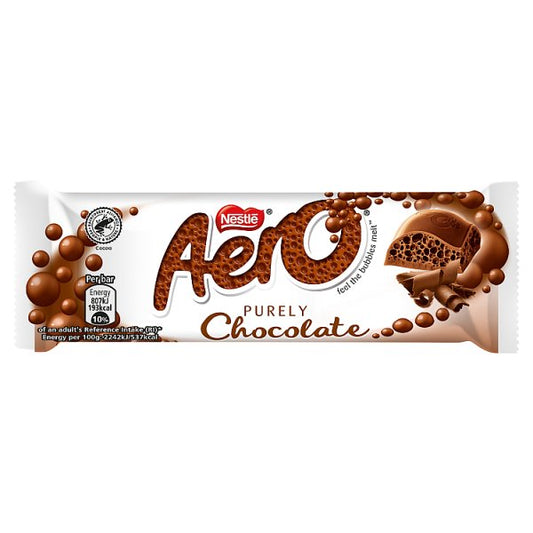 Aero Bubbly Milk Bar 36g (UK)