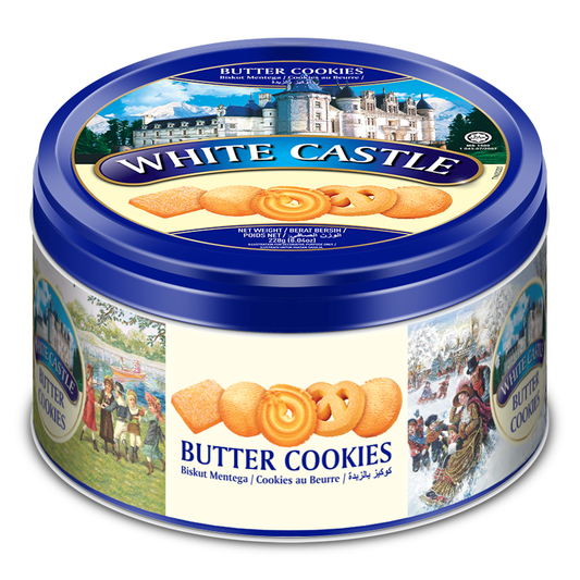 White Castle Butter Cookies (Blue) 228g