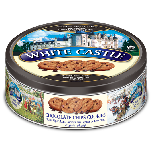 White Castle Chocolate Chips Butter Cookies 400g