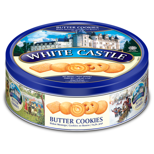 White Castle Butter Cookies 454g