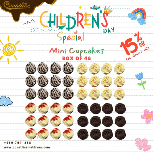 Mini Cupcake Box of 48