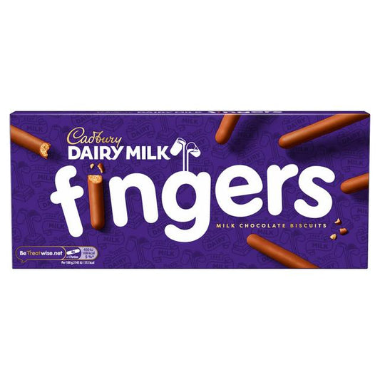 Cadbury Dairy Milk Fingers Chocolate 114g