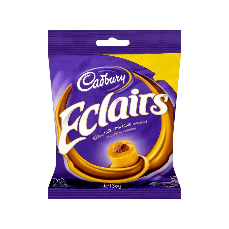 Cadbury Eclairs Chocolate Bag 130g