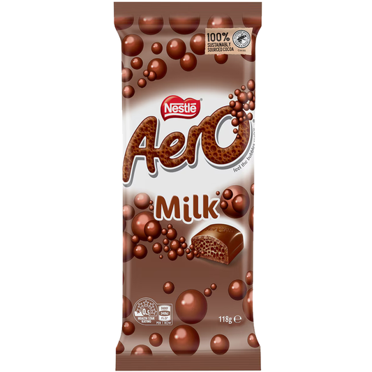 Aero Milk Chocolate 118g