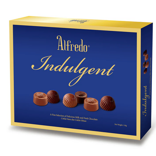 Alfredo Indulgent Milk and Dark Chocolate 110g