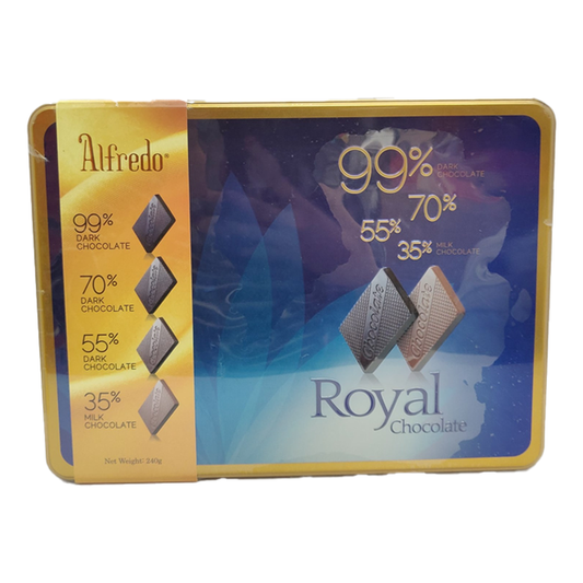 Alfredo Royal Chocolate Tin 240g