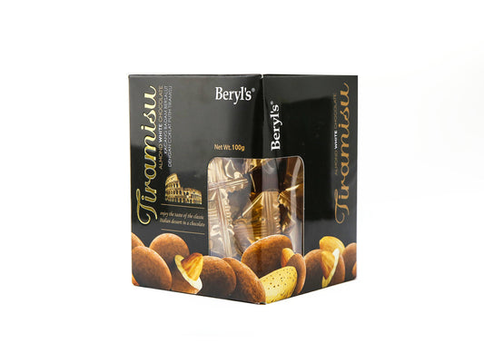 Beryl's Tiramisu Almond White Chocolate (Box) 100g