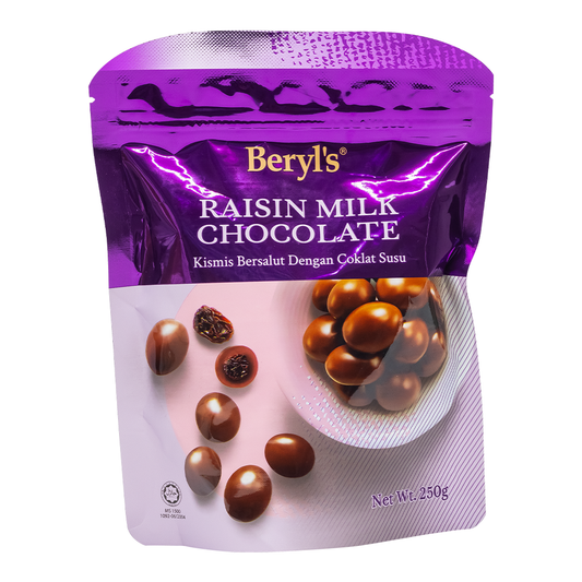 Beryls Raisin Milk Chocolate 250g