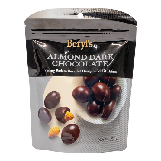 Beryls Almond Dark Chocolate 250g