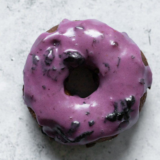 Blueberry Doughnut (6 Pcs)