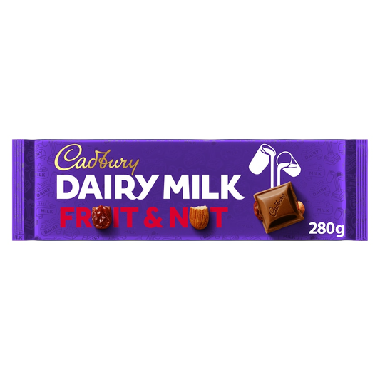 Cadbury Dairy Milk Fruit & Nut Milk Chocolate 280g