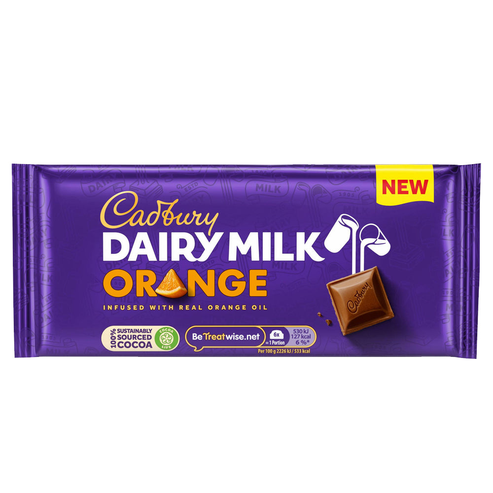 Cadbury Dairy Milk Orange Chocolate 95g