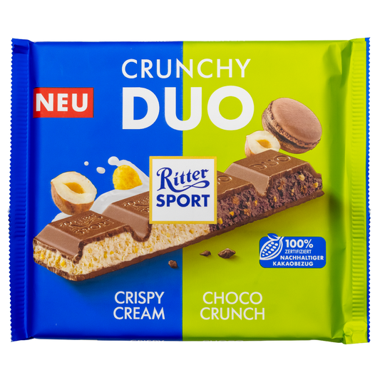Ritter Sport Crunchy Duo 218g