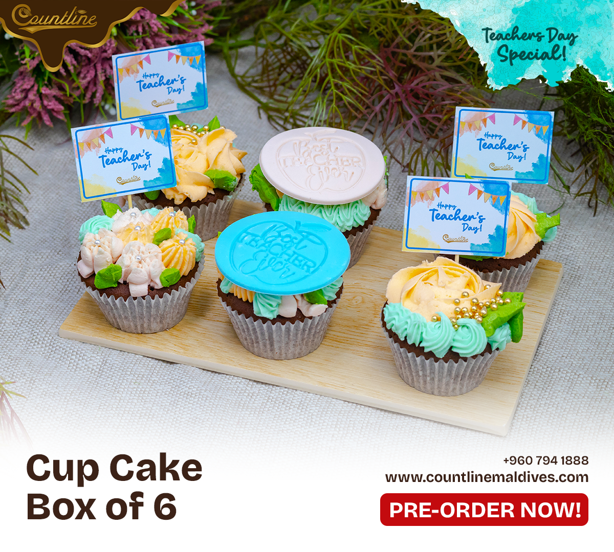 Special Customizable Cup Cakes - Box of 6