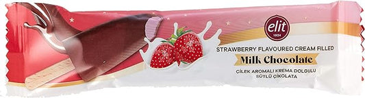 Elit Strawberry Cream Filled Milk Chocolate Stick 35g