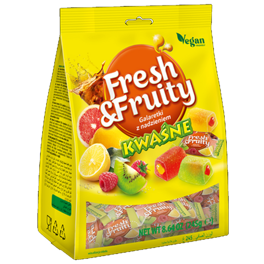 Fresh & Fruity Sour Jellies (Kwasne) 160g