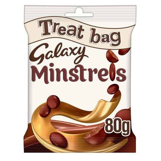 Galaxy Minstrels Treat Bag Chocolate 80g