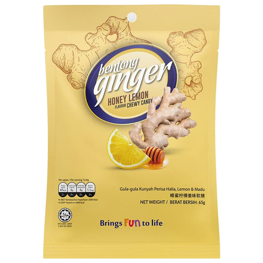 Tropical Bentong Ginger Honey-Lemon 65g
