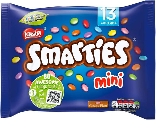 Smarties Mini Pack 187g