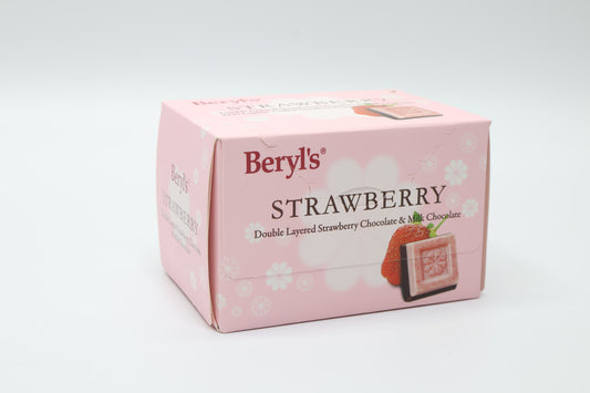 Beryls Double Layered Strawberry & Milk Chocolate 60g