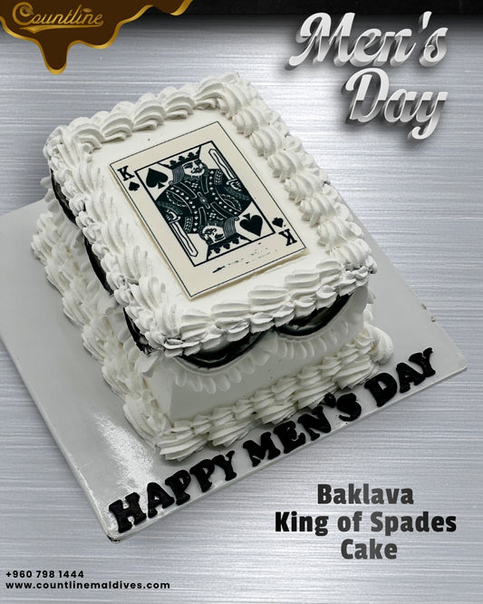 Baklava King Of Spades Cake
