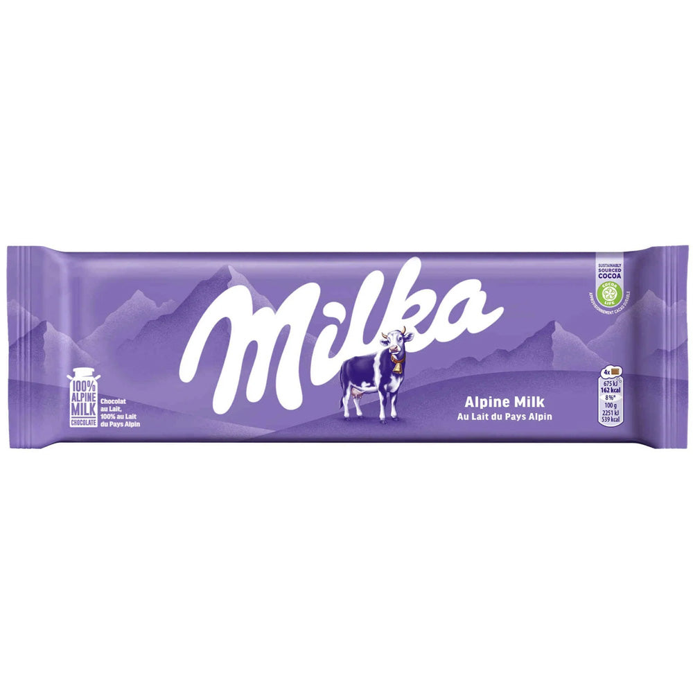 Milka Alpine Milk Chocolate 250g
