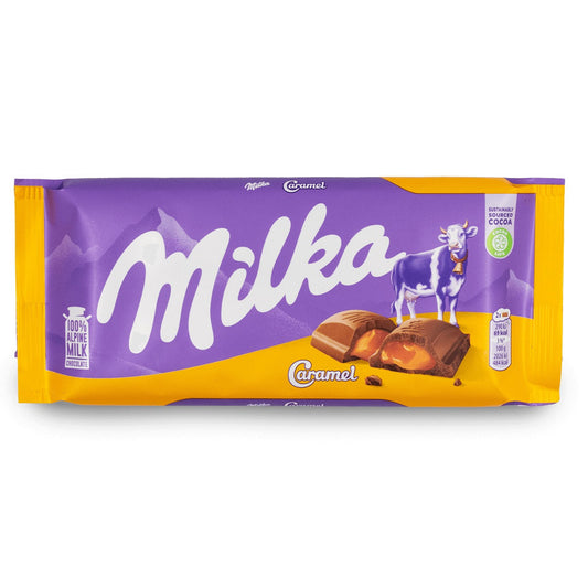 Milka Caramel Chocolate 100g