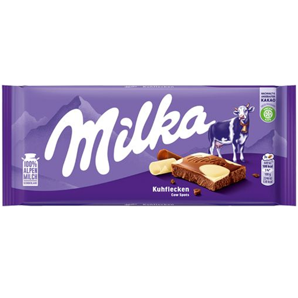 Milka Cow Spots Chocolate 90g