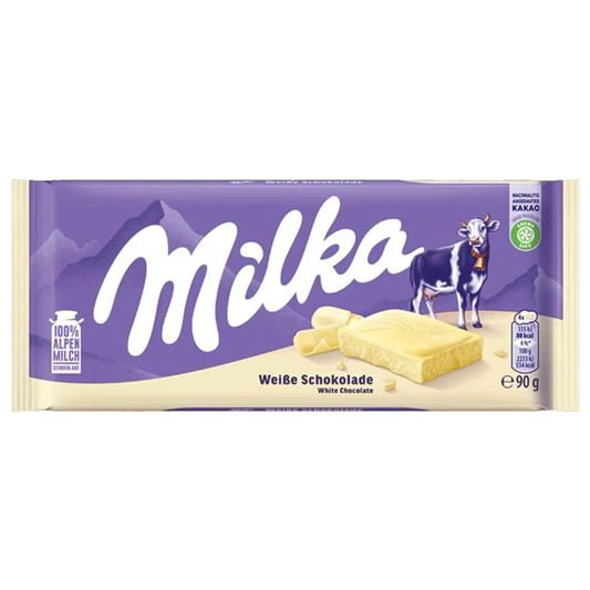 Milka White Chocolate 90g