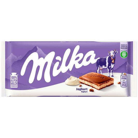 Milka Yoghurt Chocolate 100g