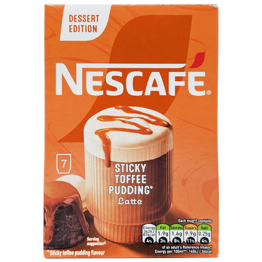 Nescafe Sticky Toffee Pudding Latte 140g