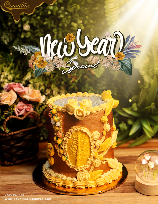 Vintage Rose Blow Cake