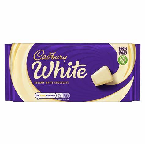 Cadbury White Chocolate 90g