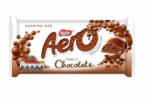 Aero Block Milk 90g (UK)