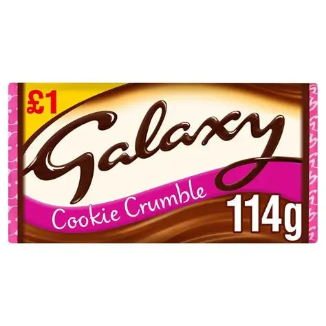 Galaxy Cookie Crumble Chocolate 114g