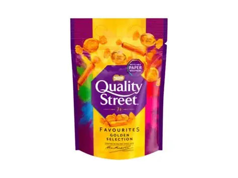 Quality Street Golden Selection Chocolate Pouch 283g