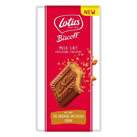 Lotus Biscoff Milk Chocolate 180g
