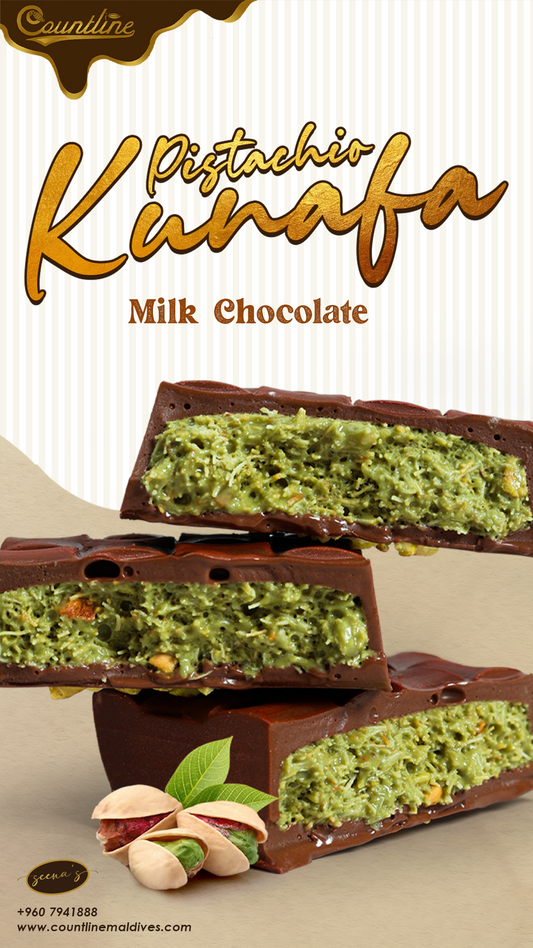 Pistachio Kunafa Milk Chocolate