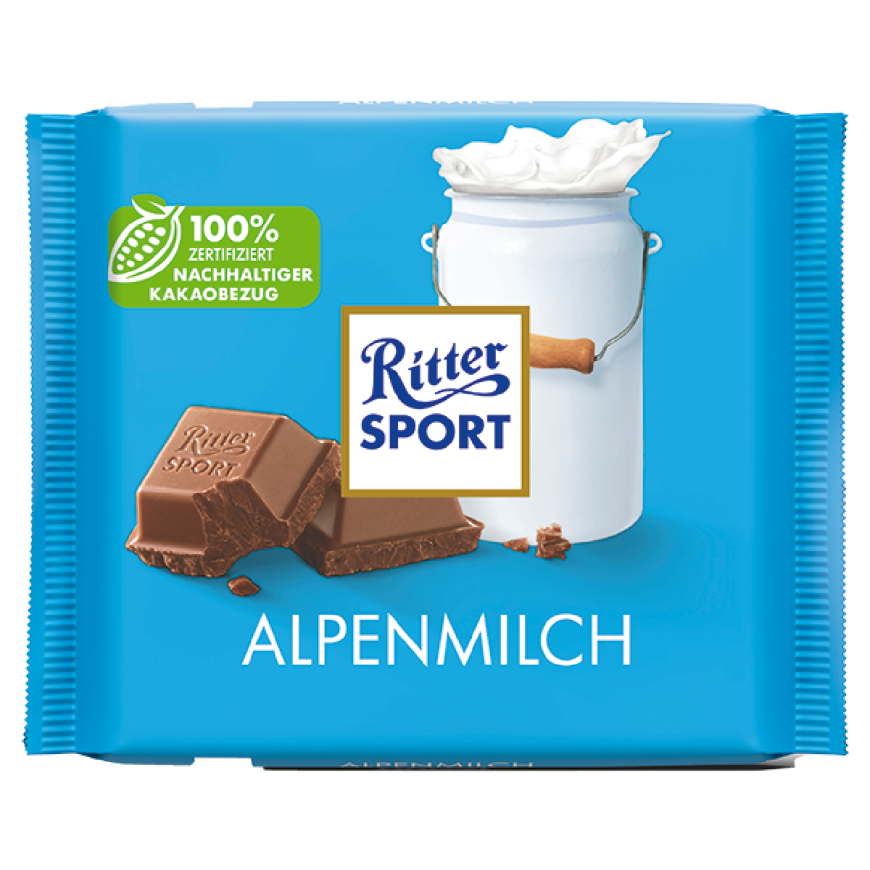 Ritter Sport Alpine Milk (Alpenmilch) 100g