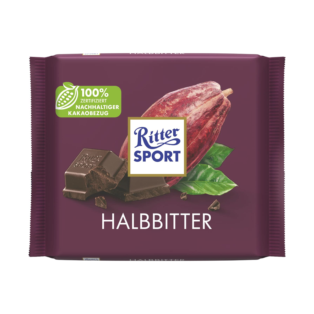 Ritter Sport Bittersweet (Halbbitter)100g