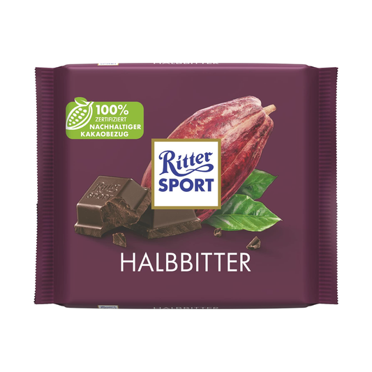 Ritter Sport Bittersweet (Halbbitter)100g