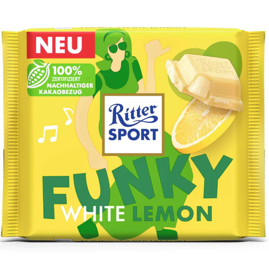 Ritter Sport White Lemon 100g