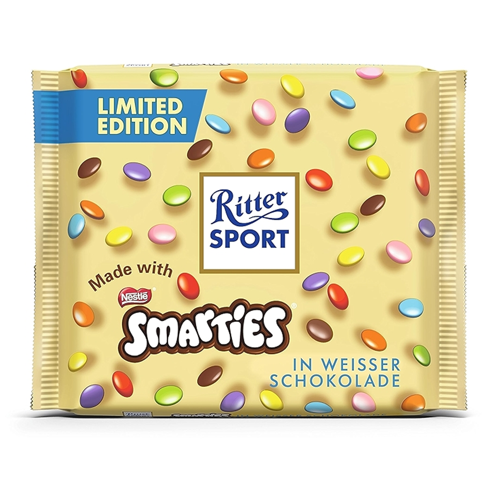 Ritter Sport Smarties White Chocolate 100g